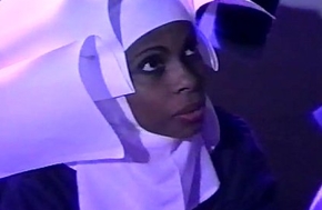 Young Louring Nun