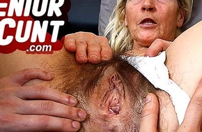 Elderly snatch wide open close-ups pov ambience with nipper Ivona