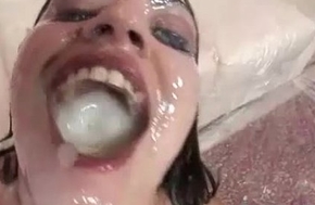 Charley fall back after cum bath unconnected with 15 inch unrefined weenies