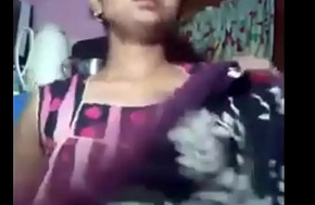 Indian huge tits aunt removing infront of cam
